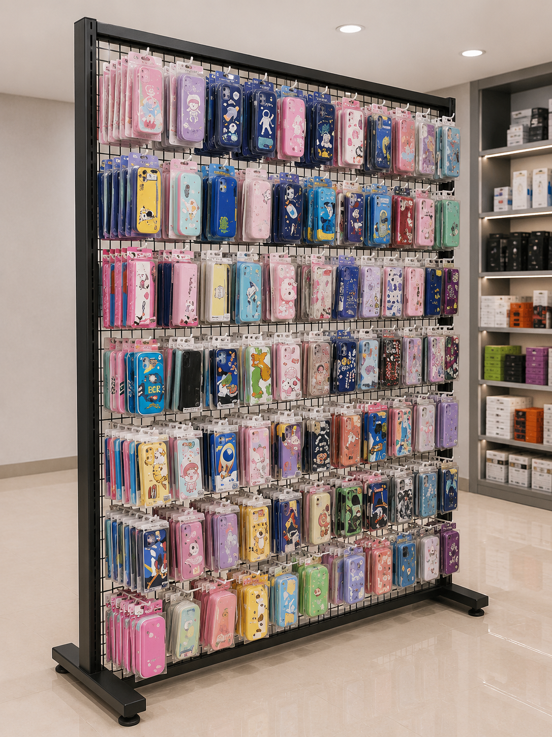Mobile Cover Hanging Racks